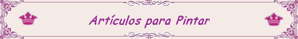 Art�culos para Pintar