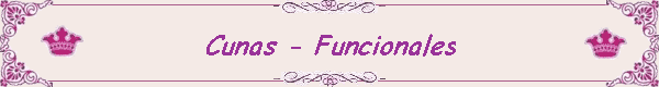Cunas - Funcionales